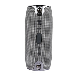 Avis Wewoo Enceinte Bluetooth gris Haut-parleur stéréo portable V4.1 avec sangle, microphone intégré, carte TF de soutien et AUX IN, Distance: 10m