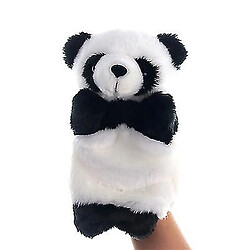 Universal mignon panda Hand Puppet Children interactive éducatif jouet gant 25cm 