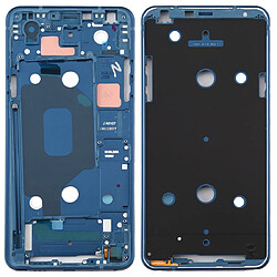 Wewoo Plaque de cadre LCD de boîtier avant pour LG Q Stylo 4 Q710 Q710MS Q710CS bleu