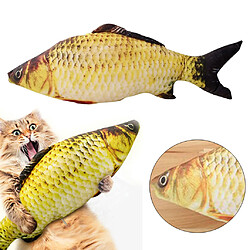 2 Pièces 20 Cm Simulation En Peluche Poisson Jouet Oreiller Pour Chat Chatons Chiens Doux