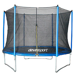 Devessport Trampoline Combo 245 cm bleu avec filet