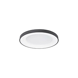 NOVA LUCE Plafonnier RANDO THIN Sable Noir LED 50 W 4000K