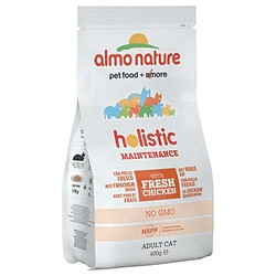 Almo Nature Croquettes Holistic pour chat Poulet et Riz - 12kg - chat 