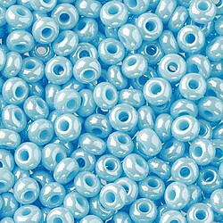 efco Perles de Rocailles opales diam. 2,6 mm, Boite de 17 g - couleur: