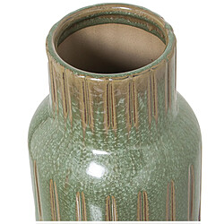 Vase Alexandra House Living Marron Vert Céramique 12 x 12 x 31 cm