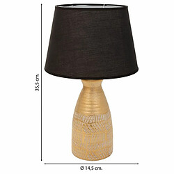 Avis Lampe de bureau Alexandra House Living Or Céramique 14 x 35 x 14 cm