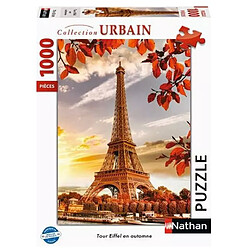 Nathan 1000p puzzle La tour Eiffel en automne