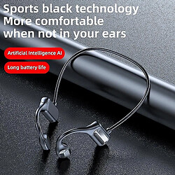 Avis Universal Casque à conduction osseuse casque bluetooth sans fil crochet d'oreille stéréo sport