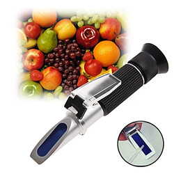 Avis Refractomètre Portable Noir Pour Contrôle Sucre Et Qualité Fruits - Ustensiles Cuisine YONIS