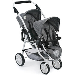 Bayer Chic 2000 Le buggy Tandem Vario pour poupées - Coloris 76