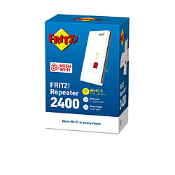 Avis Point d'Accès Répéteur Fritz! Repeater 2400 1733 Mbps 5 GHz LAN