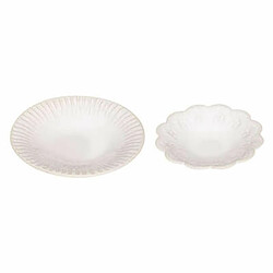 Lot de 2 Vide-Poches Design Carmen 15cm Blanc