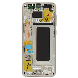 Avis Ecran LCD Galaxy S8 Vitre Tactile - Bloc écran complet Original Samsung Or