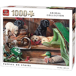 King PUZZLE CHIOTS 1000 Pièces 