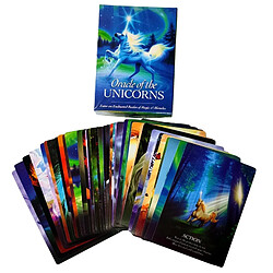 Universal Les cartes, la fortune mystérieuse, le jeu de tarot, la divination, la licorne.