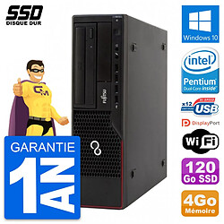 PC Fujitsu Esprimo E910 DT Intel G630 RAM 4Go SSD 120Go Windows 10 Wifi · Occasion 