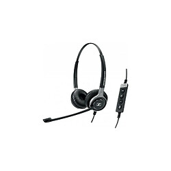 Sennheiser Micro-casque SC 660 USB ML - professionnel filaire binaural avec connecteur USB et télécommande pour Microsoft Lync