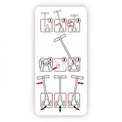 Avis Trottinette - Patinette LA REINE DES NEIGES II Trotinnette Steering 3 Roues