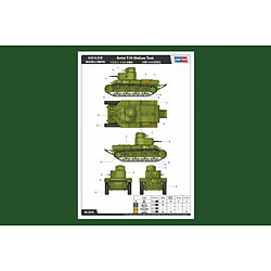 Hobby Boss Maquette Char Soviet T-24 Medium Tank pas cher