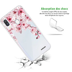 Avis Coque Samsung Galaxy A20e 360 intégrale transparente Cerisier Ecriture Tendance Design Evetane.