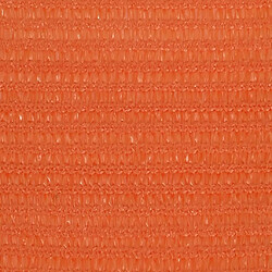 Avis vidaXL Voile d'ombrage 160 g/m² Orange 2,5x4 m PEHD