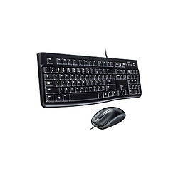 Clavier et Souris Optique Logitech 920-002550 1000 dpi USB Noir 