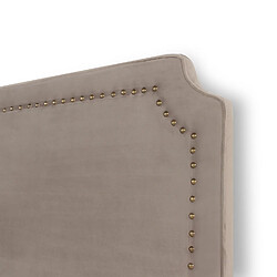 Avis Tête de lit Diana Velours 160cm Taupe