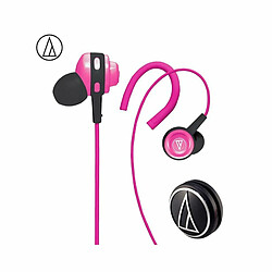 Original Audio-Technica Ath-Cor150 Écouteurs Filaires Intra-Auriculaires Sport Casque Réglable Noir