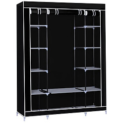 Armoire de rangement - Grande noir Herzberg HG8009-BLK 