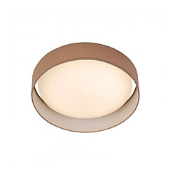 Searchlight Plafonnier Gianna Acier blanc 1 ampoule 12,5cm