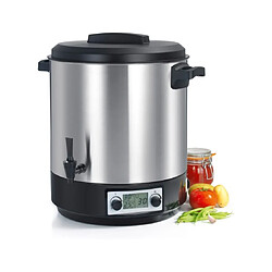 Avis Stérilisateur de bocaux électrique cuve inox avec écran lcd robinet et minuteur 31l 2000w - kcpst31lcd.ix - KITCHEN CHEF