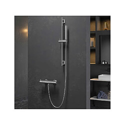 Karag Ensemble de douche thermostatique SASA en inox 70 cm 