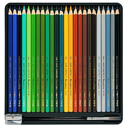 Avis Koh-I-Noor 3713 Mondeluz Crayons de couleur aquarellables - Couleurs assorties (Set de 48)