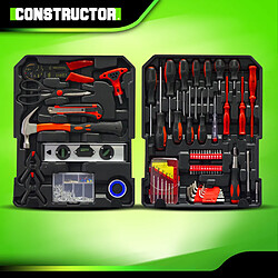 Avis Trolley multi outils 820pcs avec poignée téléscopique - Constructor