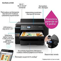 Epson EcoTank L1116 inkjet printer