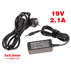 Kalea-Informatique Alimentation pour PC Portable 19V 2.1A embout 3x5.5mm - Compatible Samsung