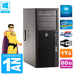 PC HP WorkStation Z210 Tour Xeon E3-1240 RAM 8Go 1To Graveur DVD Wifi W7