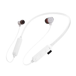 Wewoo Bluetooth 4.2 Sport Ecouteur sans fil Bluetooth, Carte de support (Blanc)