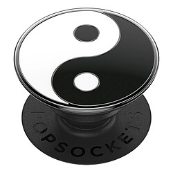 Popsockets PopGrip Design Yin Yang pour Smartphone, Bague et Support Universel Noir Transparent PopGrip Design Yin Yang pour Smartphone, Bague et Support Universel Popsockets Noir Transparent