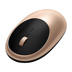 Souris Bluetooth Design Ergonomique Rechargeable USB-C M1 Satechi Doré