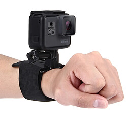 Wewoo Fixation poignet GoPro pour HERO6 / 5/5 Session / 4 Session / 4/3 + / 3/2/3, Xiaomi et autres caméras d'action, Longueur de la courroie: 28.5cm Réglable Dragonne Mount