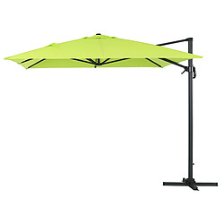 Habitat Et Jardin Parasol jardin déporté alu Sun 4 3 x 4 m - Vert