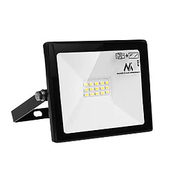 Maclean Projecteur LED 10W Blanc Chaud IP65 PREMIUM Projecteur LED Slim 10W, 800lm Blanc Chaud (3000K) IP65 PREMIUM