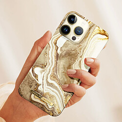 Avis iDeal of Sweden Coque pour iPhone 14 Pro Max Marbré Luxe Ultra fine Golden Sand Marble Beige