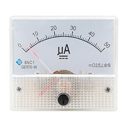 DC DC 0-20A De Jauge D'ampèremètre De Courant Microamp Ampèremétrique à Panneau Analogique