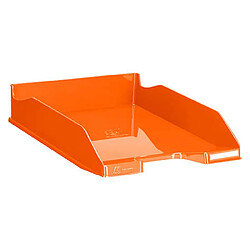 Corbeille à courrier Exacompta combo 2 Iderama tangerine - Lot de 6 