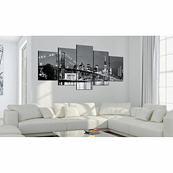 Paris Prix Tableau Imprimé Black & White Glimpse 100 x 200 cm