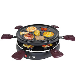 Appareil à raclette 6 personnes 800w + grill + crêpière - rac1008cs - KALORIK 