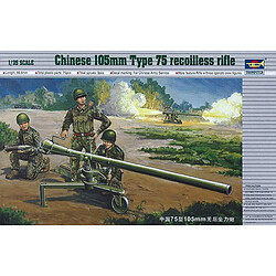 Chinesische 105 mm Kanone Typ 75 - 1:35e - Trumpeter