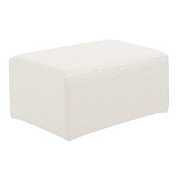 Pouf Couvre Repose-Pied Canapé Slipcovers Meuble Protector Light Coffee housse de repose-pieds